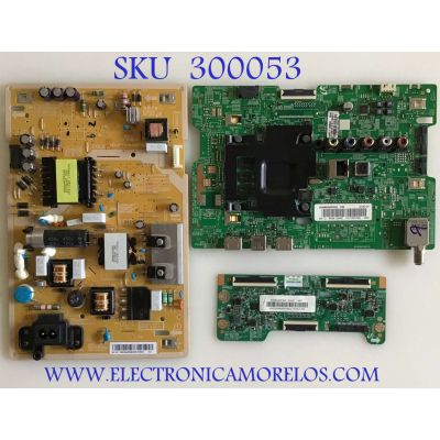 KIT DE TARJETAS SAMSUNG / MAIN BN94-12049D / BN97-12969D / BN41-02574A / FUENTE BN44-00856C / L50MSFR_MDY / BN4400856C / T-CON BN96-42319A / BN97-06202B / BN41-02292A / PANEL CY-JM049BGLV1H / MODELO UN49M5300AFXZA FA01